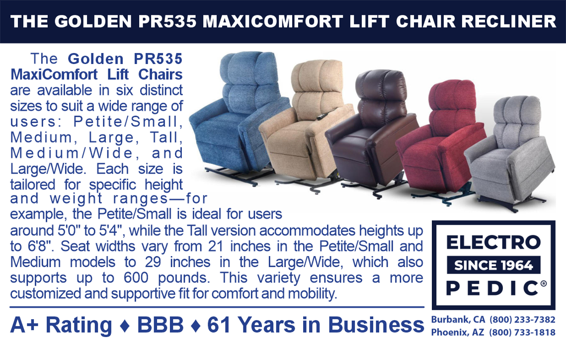 Los Angeles Golden PR510 PR535 MaxiComfort lift chair&nbsp;recliner